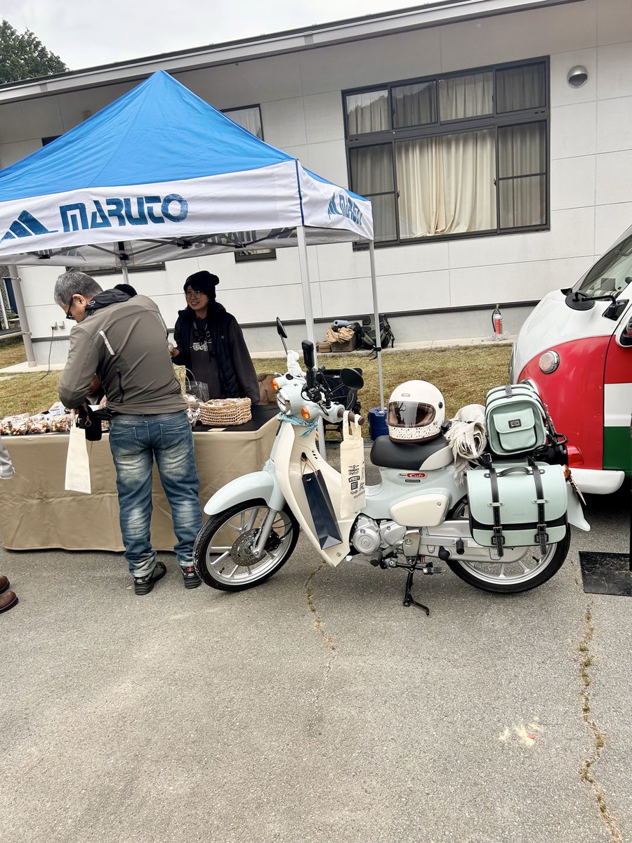 mw5ewSu4lDWKUt4's tweet image. ヤママルトミーティングに行って来ました😁

＃ヤママルトミーティング
＃ハンターカブ
#CT125
#カブ主
＃ツーリング