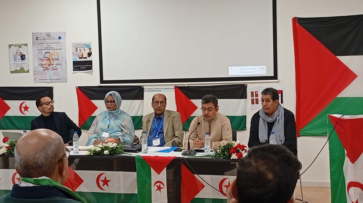 Se han iniciado las jornadas de los presidentes de Asociaciones de los saharauis en la diáspora europea, con los directivos del Frente Polisario con el delegado del F.Polisario en España y representantes de los ministerios de inmigración y territorios ocupados.
