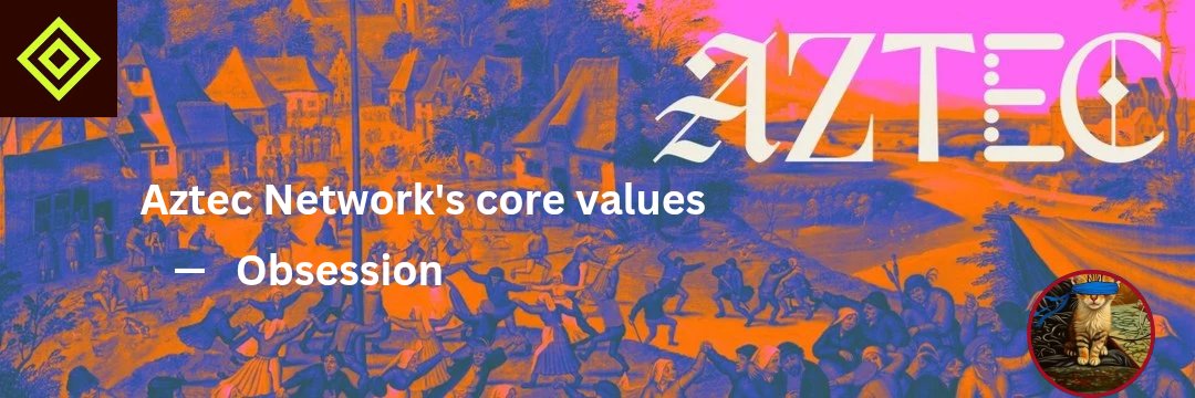 0xlas_'s tweet photo. Day 22 of posting about @aztecnetwork 

Aztec core values series 

🟣Obsession: A relentless focus on solving difficult problems, such as making zero knowledge proofs accessible for everyday decentralized finance (DeFi) and applications without compromising speed or cost. https://t.co/uN8kDhfLKG