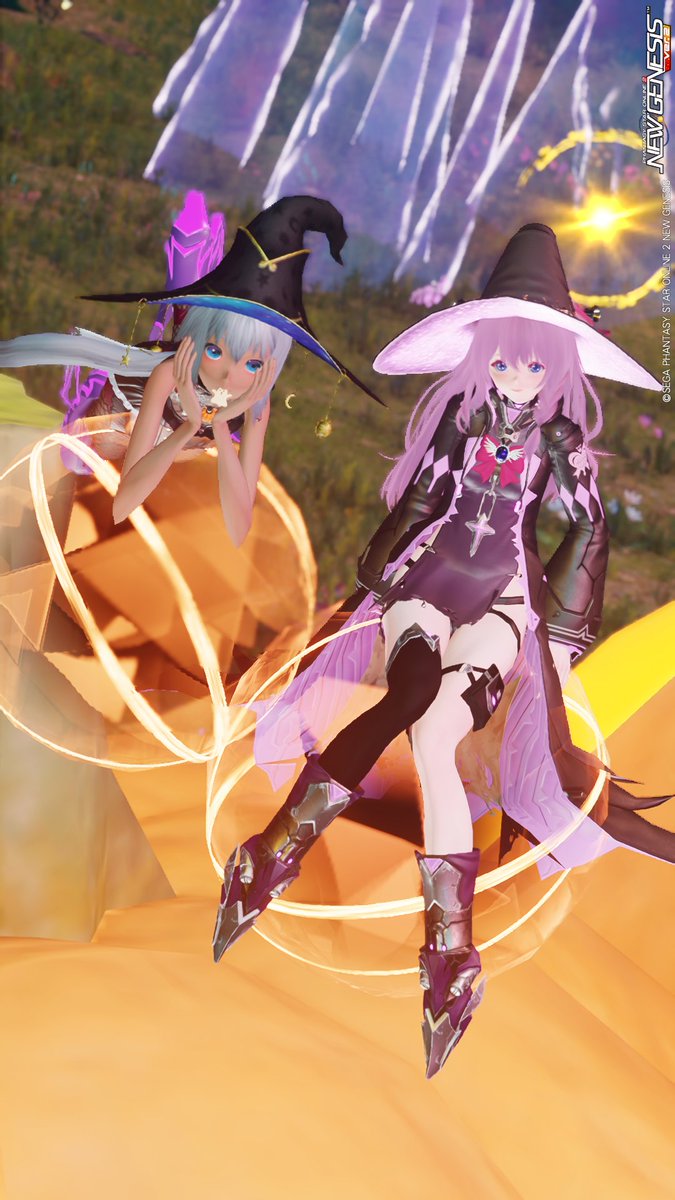 r_wolfseed's tweet image. #メンテの日じゃないけどssを貼る
#チームユートピア

Ｓｈｉｐ５でのいすさんとまじょコ～デ♪

きかんげんていクエストのゴ～ルのさらにおくに、ちょっとしたひろばがあるのです～≧≦