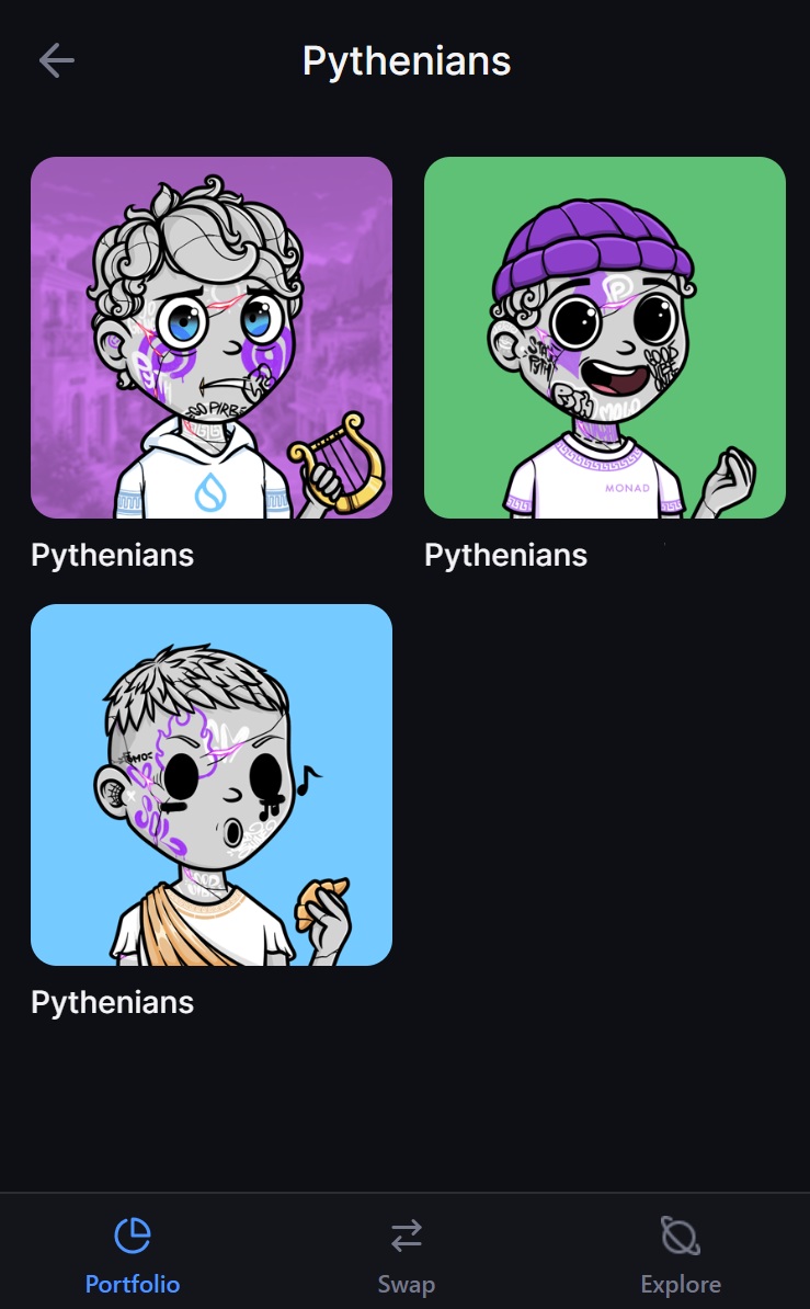 N0name_Trader's tweet image. Thank you for another one🔮 
*Sigh*
People will realize later what @PytheniansNFT real value is
Not to mention that this is a key holding in @PythNetwork community