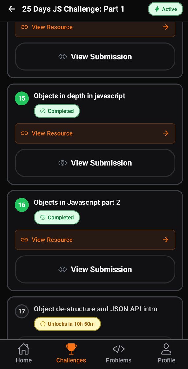 prabhjotsi2008's tweet image. 🔥 Day 90 & 91 of #100DaysOfCode
🚀 MasterJi #JavaScript Challenge Day 15 & 16 ✔️
✅️ Covered basics of Objects in JS and accessing values
✅️ Learnt how to access values in complex objects  and its methods.
#Coding 
@Hiteshdotcom @ChaiCodeHQ