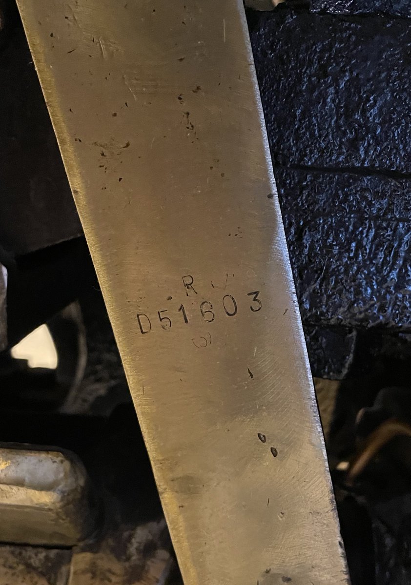 お宝放出！「D51116の製造銘板」実装品です。 お宝放出