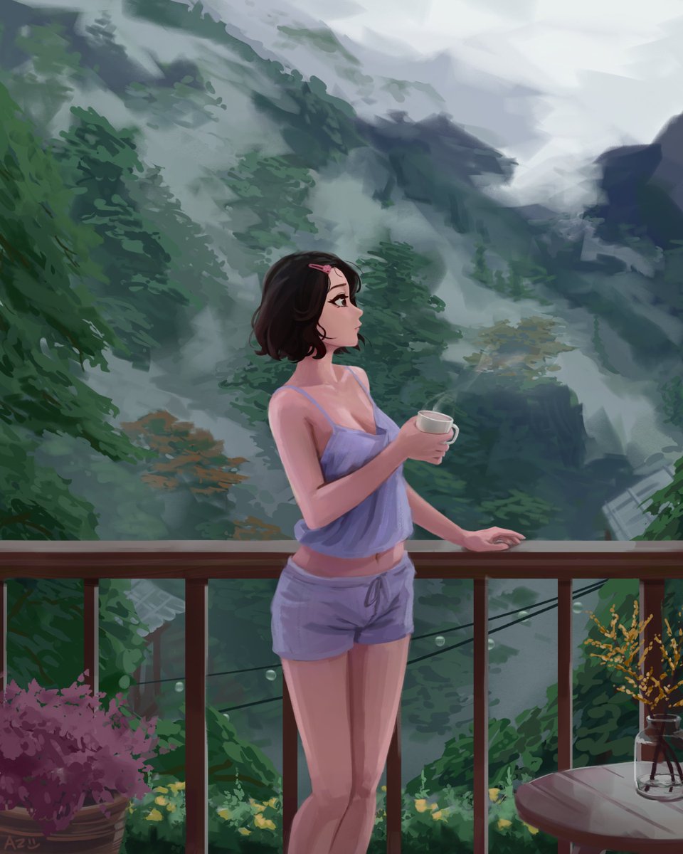 azcollins007's tweet photo. "Wake"

I made this piece specifically to apply as an artist for VGen! It's also my challenge piece for the theme "Fog." I made it with my oc Kate! 

My Vgen account: https://t.co/mVqQuZ2Kf9
#VGenCode #KateY https://t.co/f9nRt3Ne79