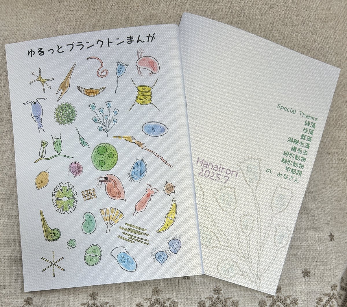 ayami_aki's tweet image. 11/2（日）ベルサール神保町3階
#おもしろ同人誌バザール 出展します！
お-56 Hanairori

普段はこの川や海にこんな微生物いたーっ！的な文字の多い本出したりしていますが、今回の新刊は170店以上のスコーンを食べ比べた私による、クリームティー関連情報ファンブックです。

また直前にまとめます！