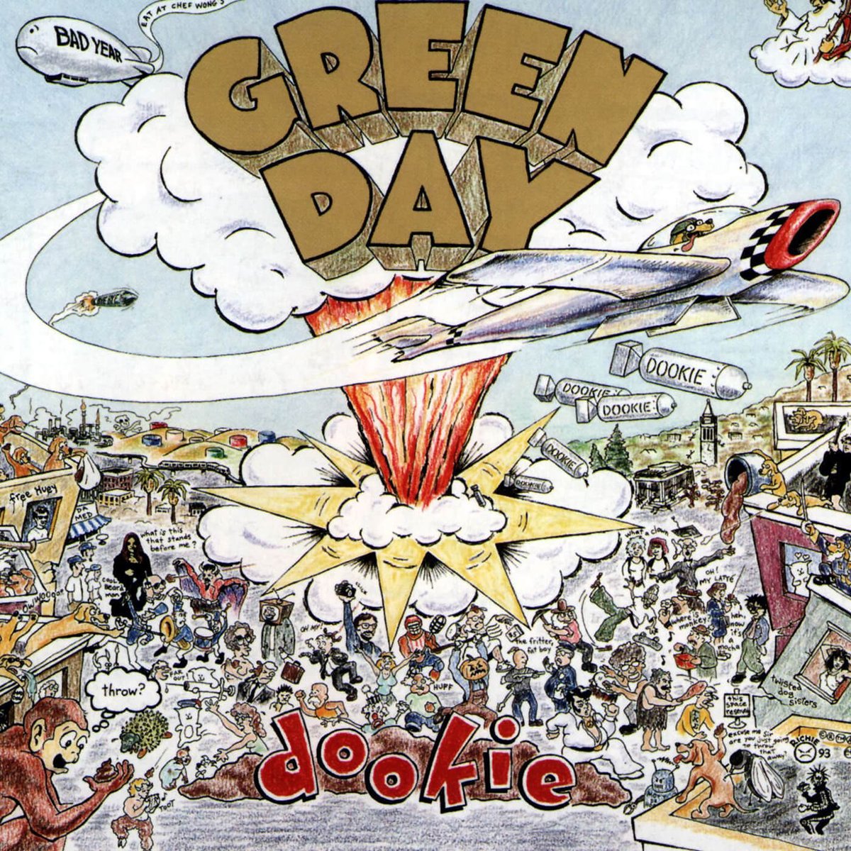 A Gresini Racing inspirou-se na capa do álbum Dookie (1994) dos Green Day para celebrar o título de Rookie do Ano de Fermin Aldeguer.