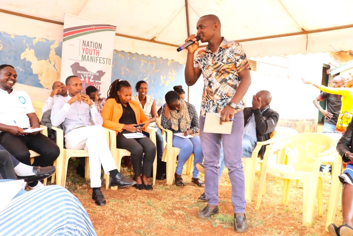 Today we have joined <a href="/ManifestoYetu/">Manifesto Yetu</a> in Embu and Busia to dialogue with the young people. 
#ManifestoYetu
#MrimaManifesto