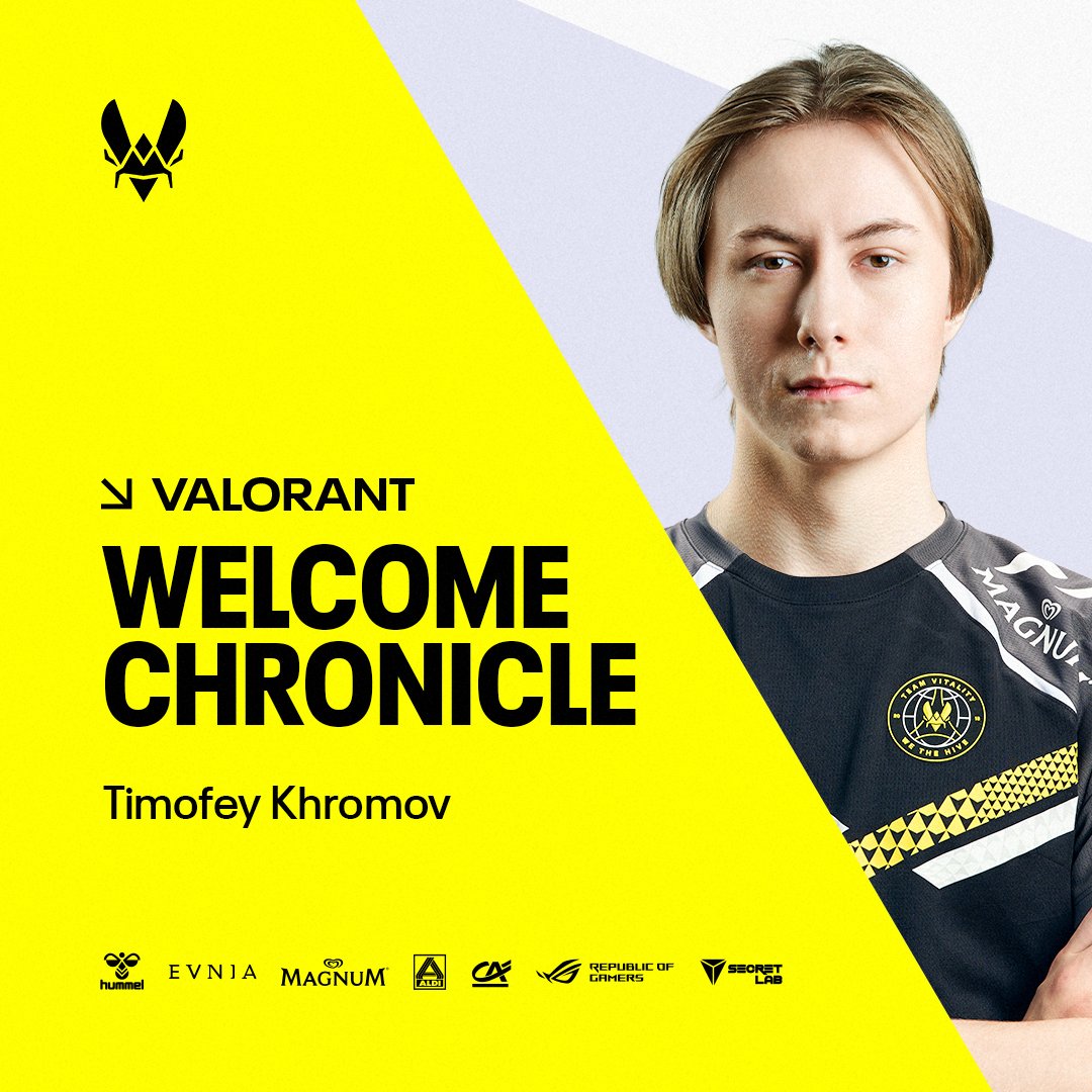 TeamVitalityVAL's tweet image. VITALITY CHRONICLE IS REAL.
We've already won the off-season 😎