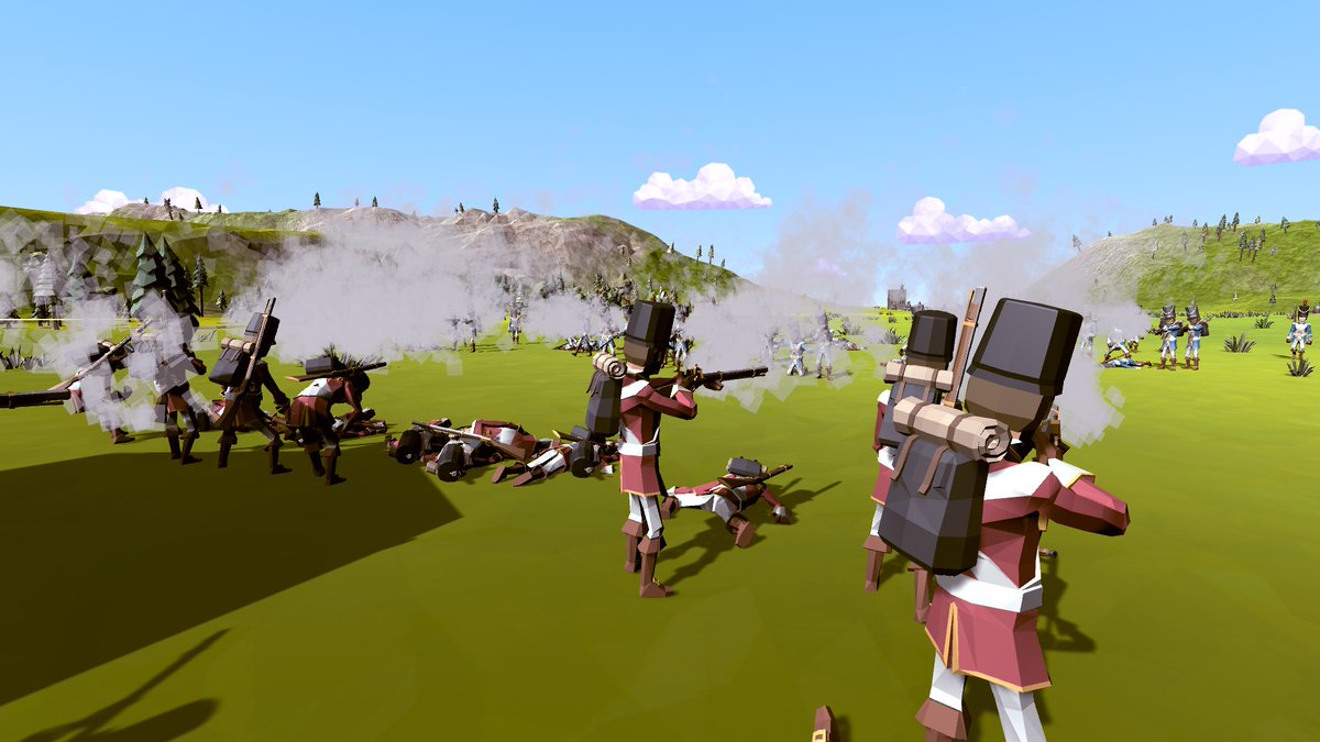 UnwantedWar's tweet image. The redcoats stood no chance! #screenshotsaturday Links in bio. #theunwantedwar #unity3d #indiedev #rts #gamedev
