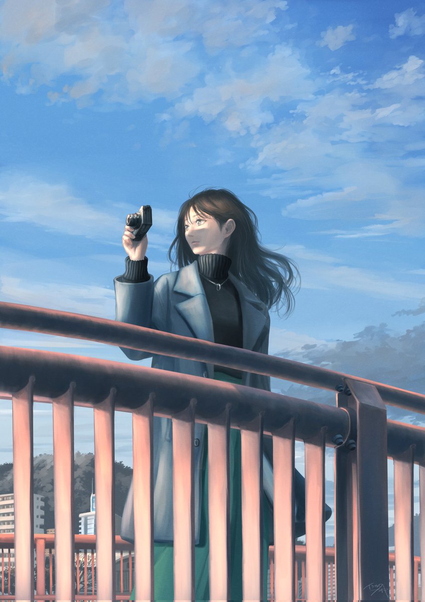 「空を撮る」2025.09

#イラスト #風景