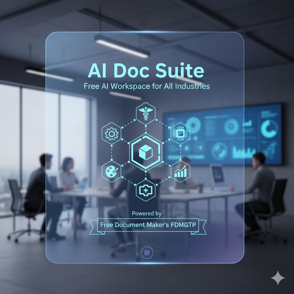 ai_doc_suite's tweet image. AI Doc Suite: The Future of Free AI Document Creator, Generator, and Unified Workspace

prlog.org/13106927-ai-do…