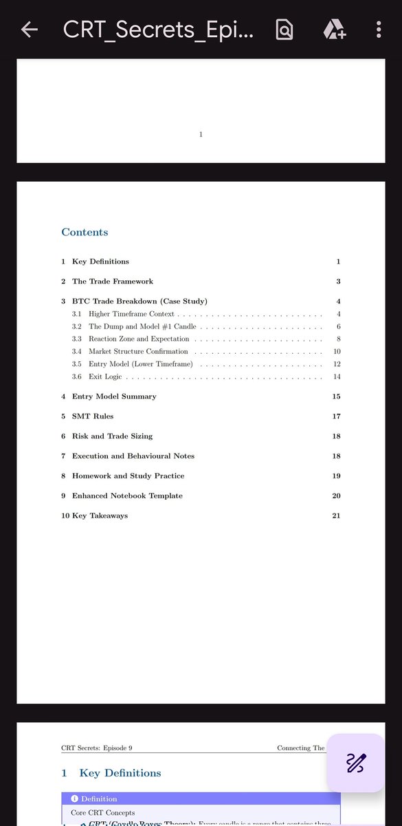 Tradesbyvee's tweet image. If you ask me...

This is One of @Romeotpt's best videos that he didn't hold back and broke it down completely, 

CRT Secrets Episode 9: connecting the dots.

I wrote a full note of every single word @Romeotpt said even when he was coughing i wrote it down 😅
Follow to get it.