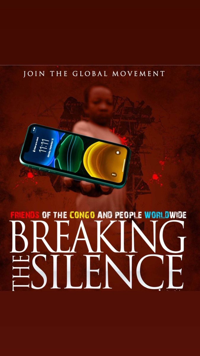 BlkHistStudies's tweet photo. It starts with YOU. It starts with ALL of us. 
#congoweek2025 #congoweek #breakthesilence https://t.co/QfhLV0i9MH