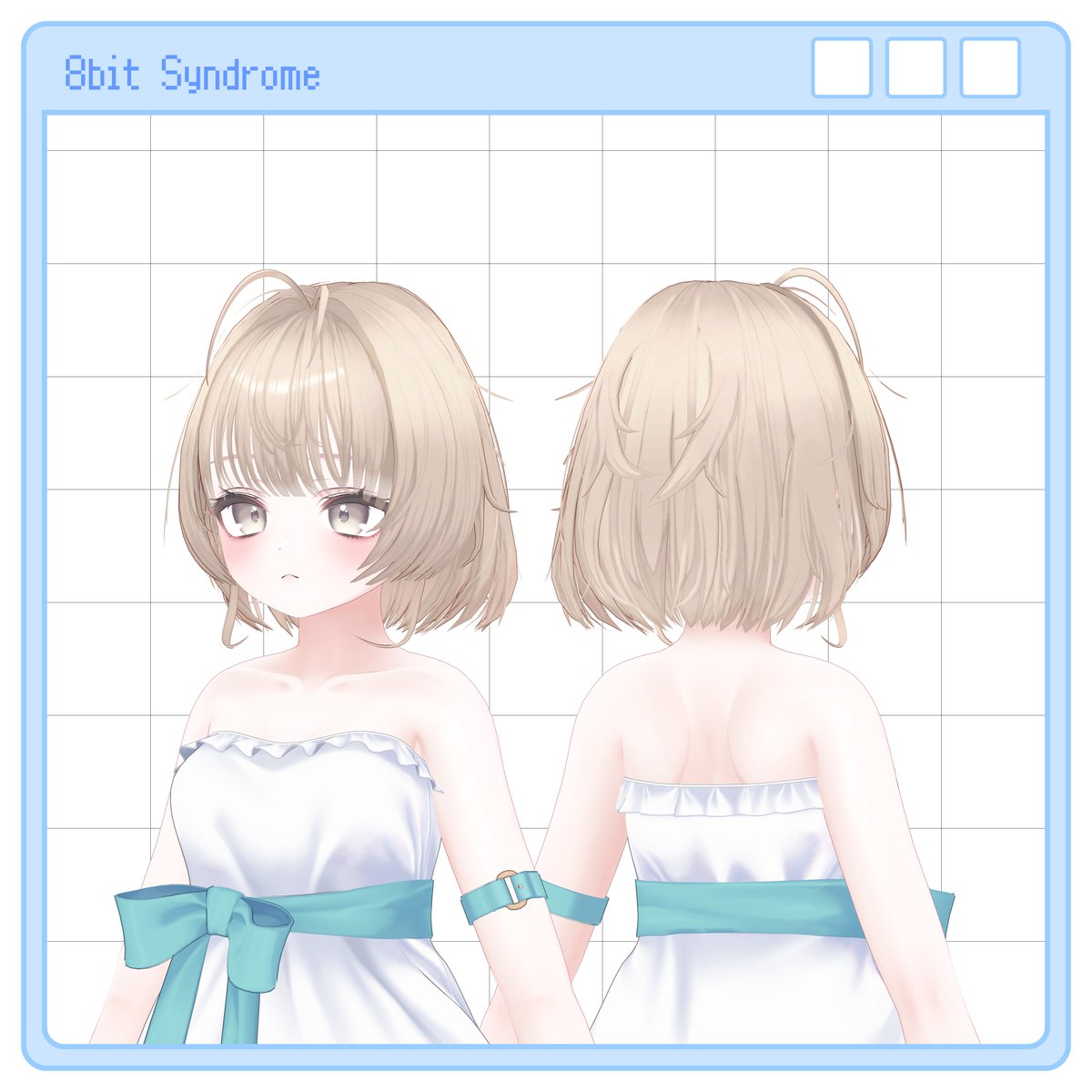 🩵新作ヘアスタイル販売開始🩵

#8bit_Syndrome 新作はかわいい短めツインテールです！
11/3まで200円OFFにて販売中！！

🎁リポストキャンペーン実施中🎁
この投稿をRP＆フォローで抽選で5名様にこのヘアスタイルをプレゼントします！
さらに商品ページのスキ数が200ごとに1名様追加！