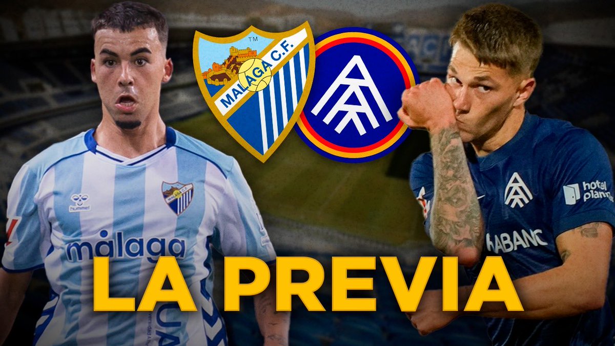 🆕‼️ LA PREVIA DEL MÁLAGA - ANDORRA

De la mano de <a href="/escola_marc/">Marc Escolà Esteve</a> conocemos un poquito mejor al equipo de Ibai Gómez, un rival incómodo para un Málaga que vuelve a llegar con la necesidad de ganar a La Rosaleda tras perder en Butarque.

➡️  youtu.be/2UpK_zyUFO0