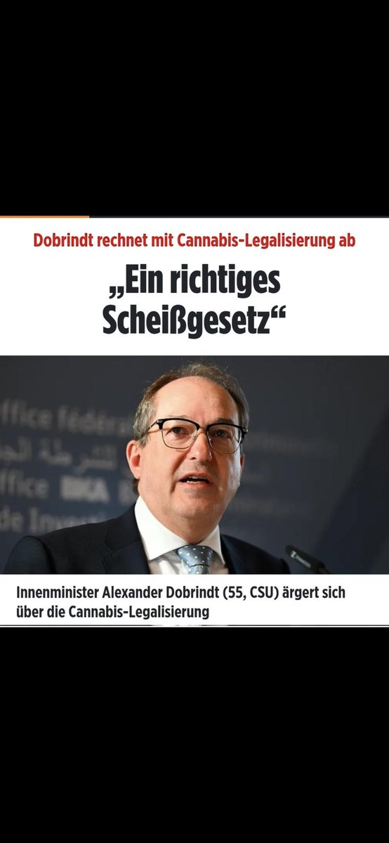 Damit zeigt er mal wieder, dass er eigentlich keine Ahnung hat. Eigentlich nichts neues bei CSU-Ministern.