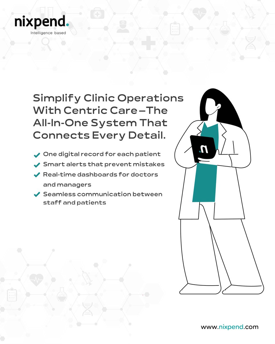 nixpend's tweet photo. Faster. Safer. Accurate.
Nixpend makes healthcare simpler.

#HealthcareInnovation #Nixpend https://t.co/szTrWrTEub