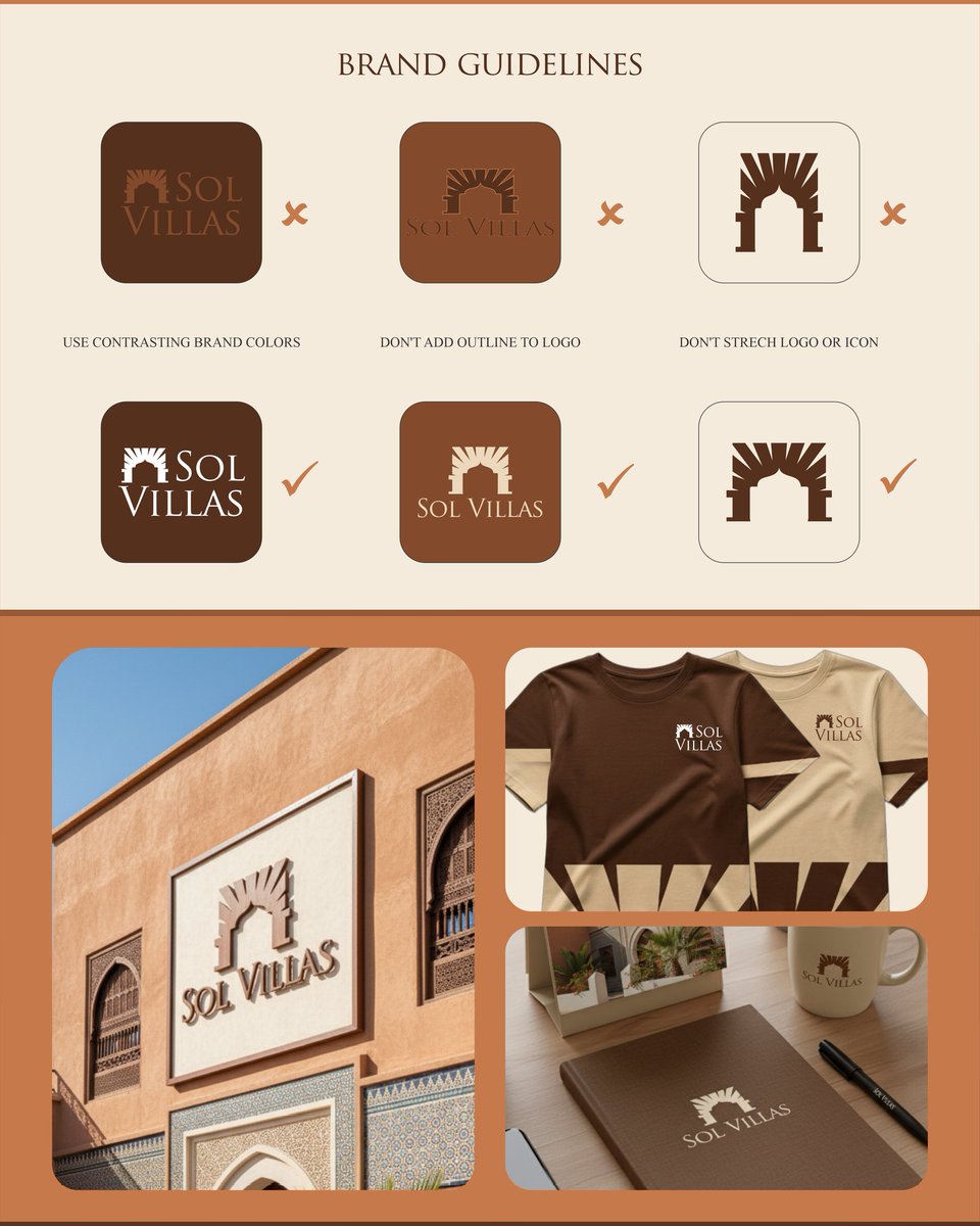 ololadegfx's tweet image. Sol Villas
Logo. ✅ 
Logo guides ✅
Brand visuals. ✅.  
2 Billboard designs✅
Flyers; soon