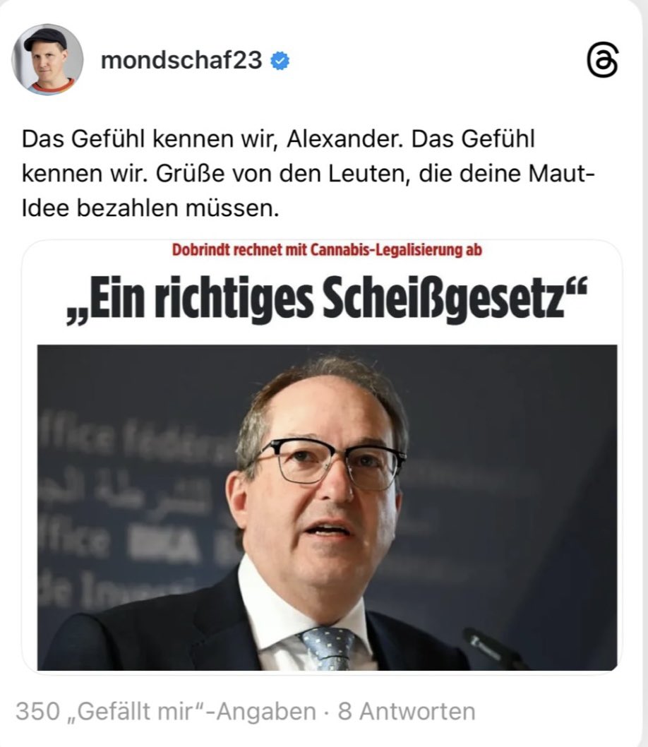 Das muss mein Samstags 
Micdrop sein! 🎤

<a href="/mondschaf23/">Sebastian 23</a>