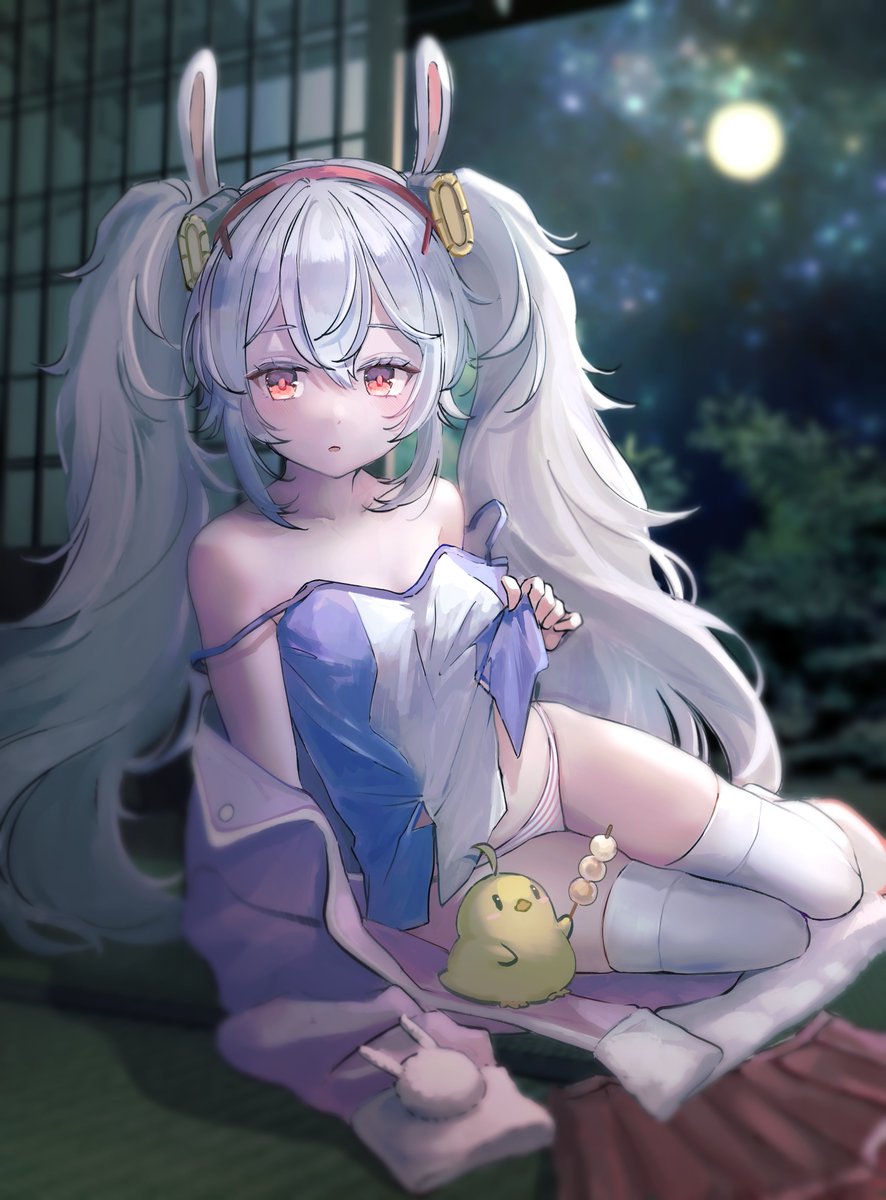 __mayoomayo__'s tweet image. お月見ラフィーちゃん🌕🌕
#アズールレーン #AzurLane