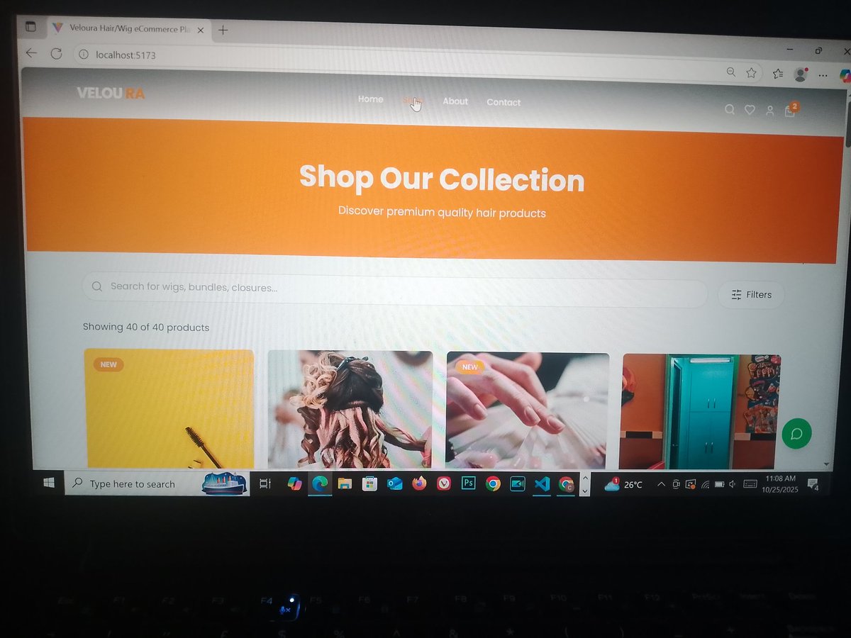 tech_evolv's tweet image. Just wrapped up building the Veloura Hair eCommerce Platform 💇♀️💻
From concept to code — NOT LIVE YET!
Feeling proud, inspired, and ready for what’s next ✨
#WebDevelopment #ReactJS #BuildInPublic #WomenInTech