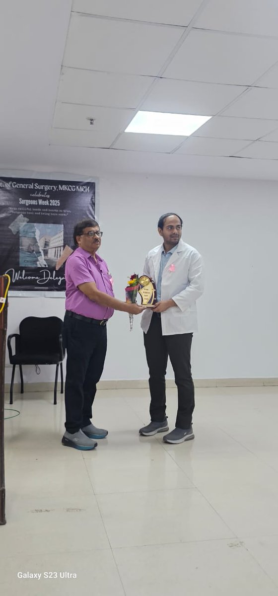 Dean & Principal, MKCG Medical College tweet media
