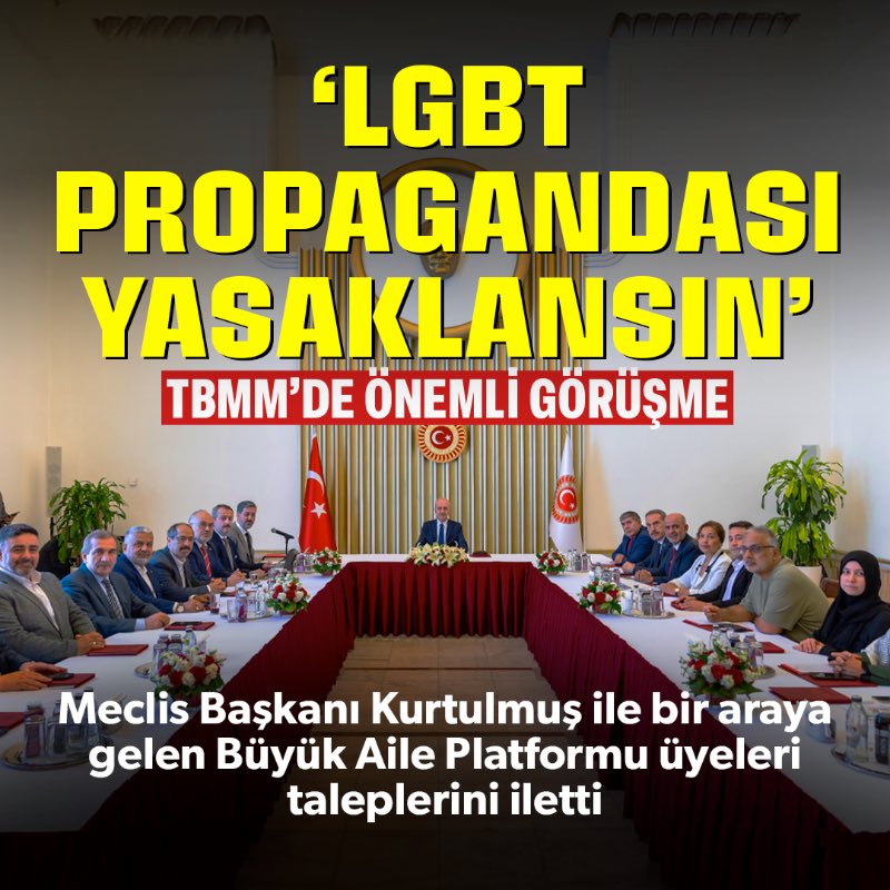 Türkiye’de LG*BT’nin komple yasaklanmasını destekliyor musunuz? 

A) EVET
B) HAYIR