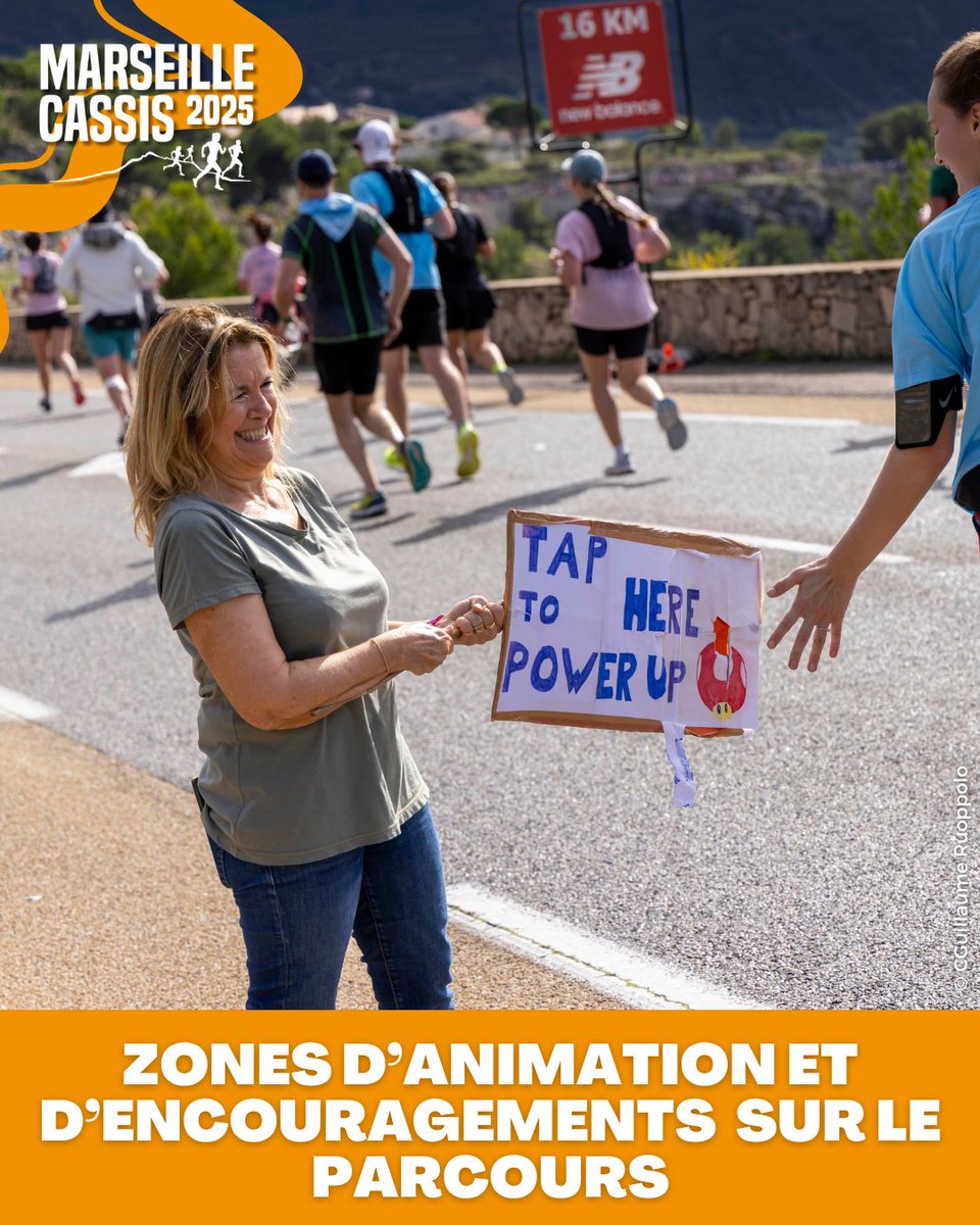 MarsCassis's tweet photo. Venez soutenir les coureurs sur le parcours en leur donnant l'énergie dont ils ont besoin !🔥❤️🔥🗣️
Rendez-vous sur les différentes zones d'#animations et d'#encouragements proposées sur le parcours. 📣👏
Les coureurs comptent sur vous, venez nombreux et donnez tout ! 😎❤️🔥😍 https://t.co/8P0UAUX2F9