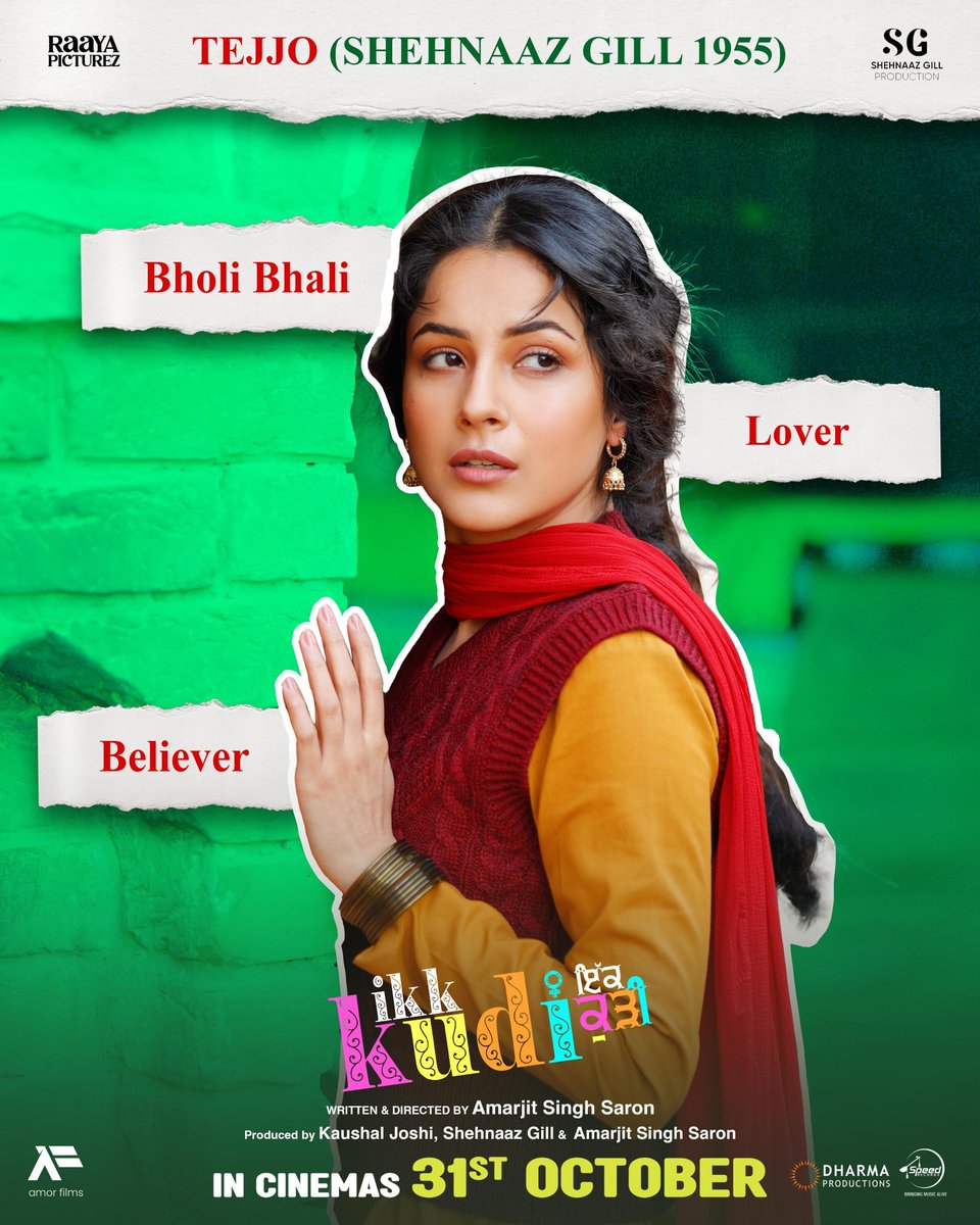 meet Tejjo and Simmi!🤍
{#shehnaazGill • #IkkKudi }