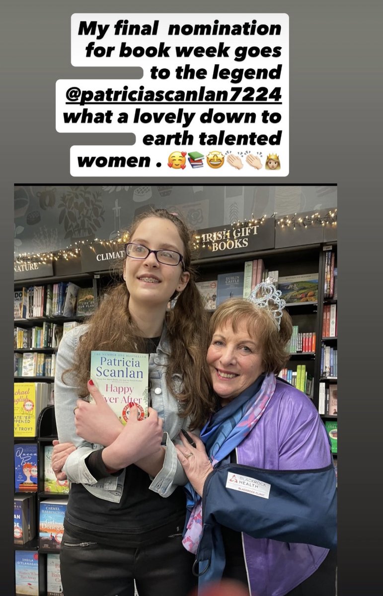 Coyne1Anne's tweet photo. Ending book week with a very special , talented lady !! @patriciascanl18 the legend at @chaptersbooks .🥰#writer #Queen #legend #bookweek https://t.co/PVEMXNk73b