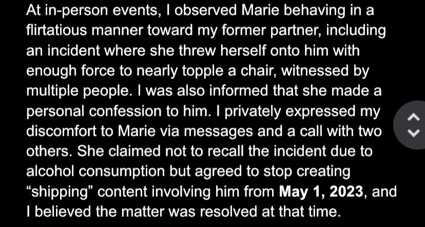 lyweix's tweet photo. Hold the f up! Hold !! HOLD!!! NO FUCKING WAY y’all missed the most important part of the SS. NO WAY. 

Understand dat if the gf see it as BAD then it is wat IT IS. I mean she was there, she saw it!? Are we gonna ignore her perspective!? Becuz MARIE claim it was a FRIENDLY HUG!? https://t.co/iwMF4NR4Dj