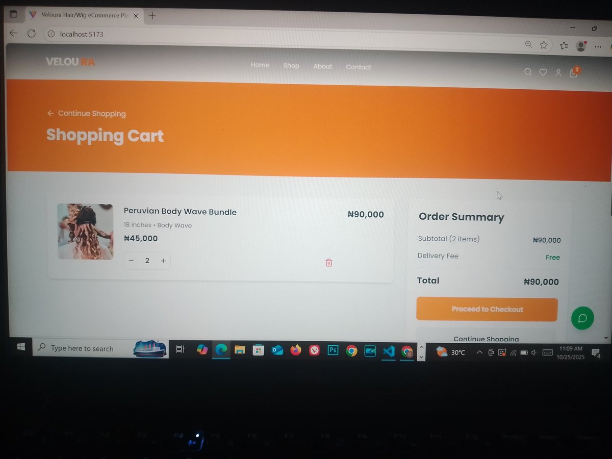 tech_evolv's tweet image. Dream. Design. Develop. Deliver.
Turning an idea into reality has never felt this fulfilling 💻💫
#VelouraHair #FrontendDev #ReactJS #CodingJourney #BeautyTech