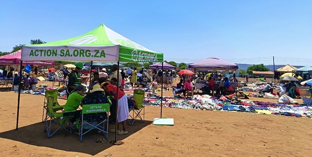 henriettefroh's tweet image. [HAPPENING NOW] ActionSA membership and awareness drive at Mooiplaas, Centurion. #WeAreActionSA
