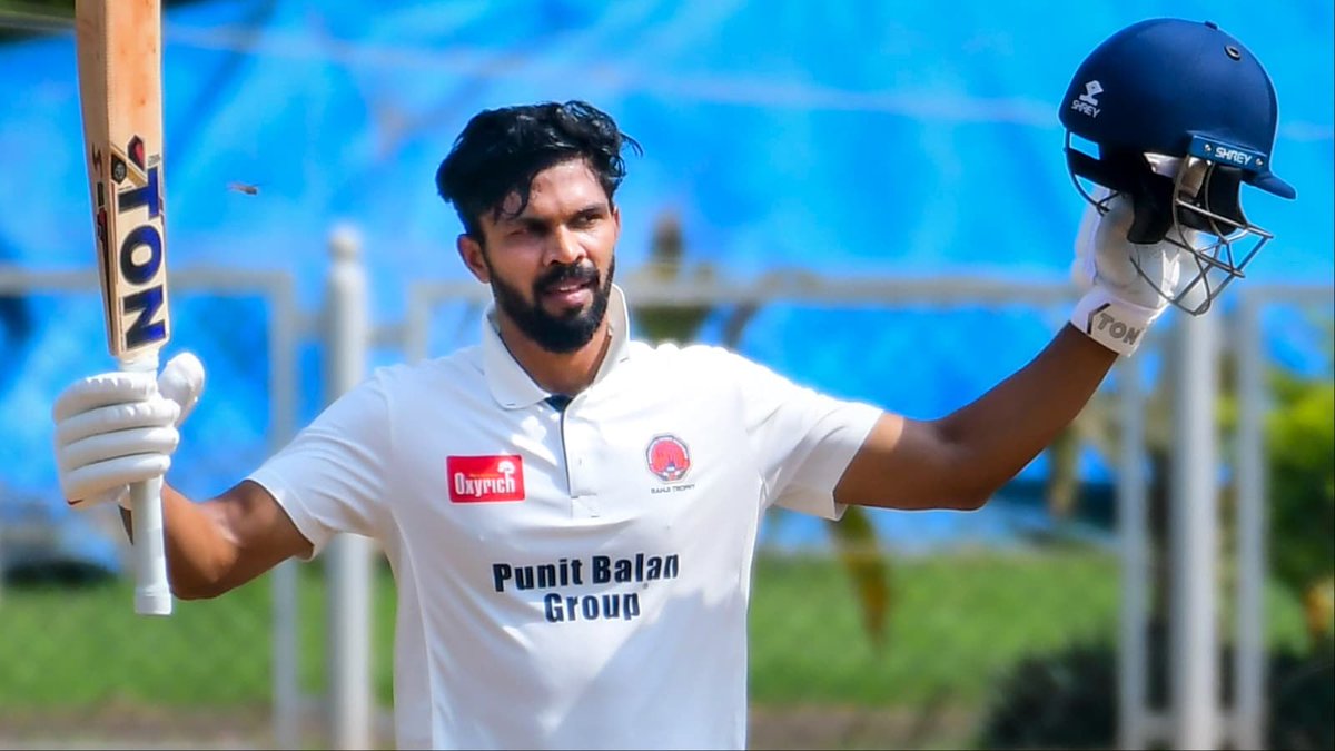 Vishwajaykar's tweet photo. Another classy century today when it mattered the most — Ruturaj Gaikwad once again stood tall under pressure. Before this, he smashed back-to-back half-centuries against Kerala in the Ranji Trophy.

Ruturaj Gaikwad In Beast Mode Now 🔥

#INDvsAUS #RohitSharma
#ViratKohli #IndWon https://t.co/ojB19vIwCF
