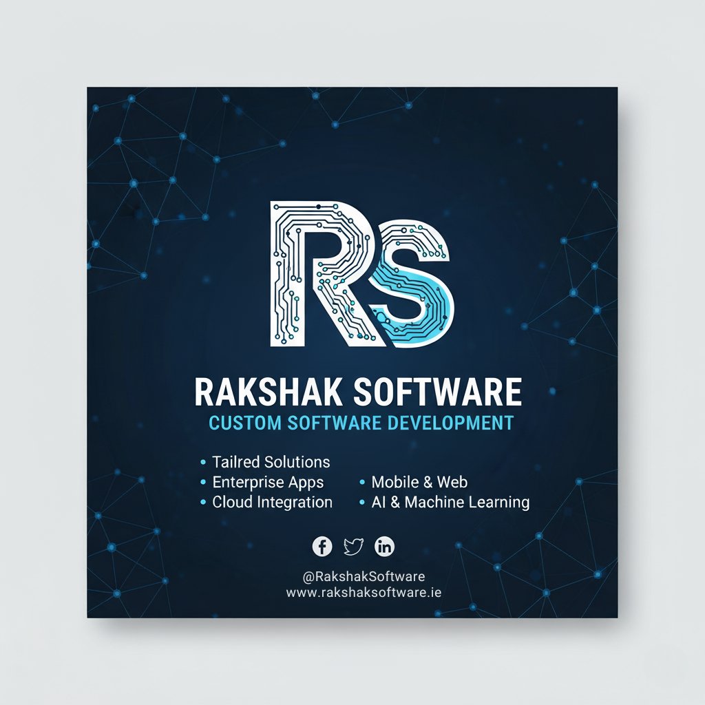 rakshaksoftware's tweet image. Looking for custom software solutions tailored to your business needs? Rakshak Software delivers innovative, reliable, and scalable applications. From enterprise systems to mobile and AI, we've got you covered.
.
.
.
#RakshakSoftware #CustomSoftware #SoftwareDevelopment
