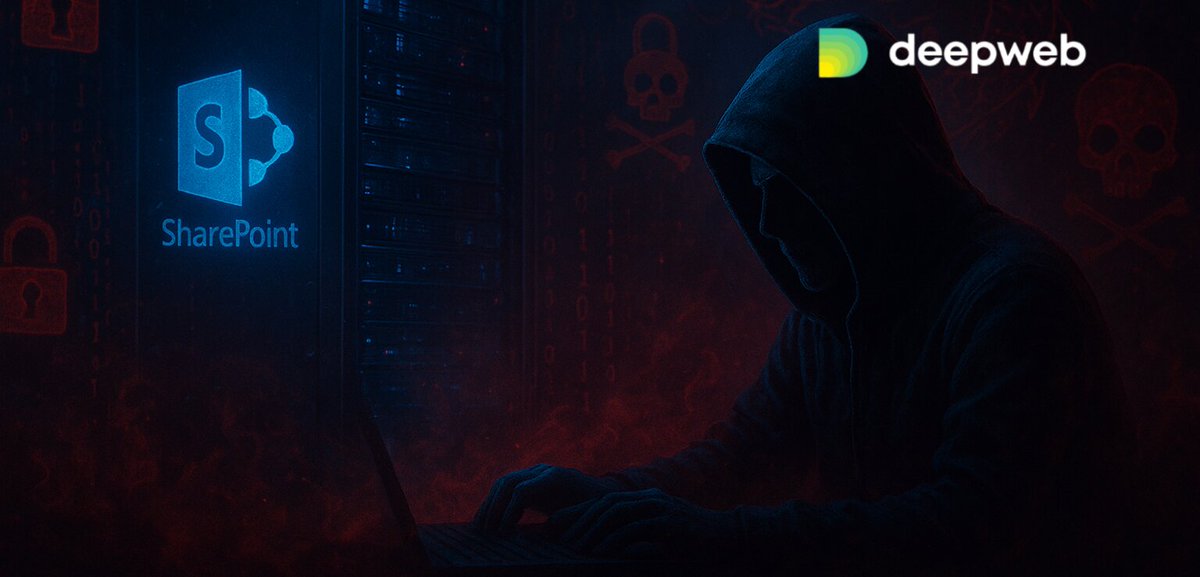 godeepweb's tweet photo. 🚨 Warlock ransomware hits via SharePoint 0-day (CVE-2025-53770).
Storm-2603 link, uses BYOVD + DLL sideload to evade EDR.
Files → .x2anylock (Anylock/LockBit mix).
#SharePoint #APT #Darkweb #Deepweb

More darkweb and cybersecurity updates here: https://t.co/ZF7G3lwjoe https://t.co/QsJTsXbNB3