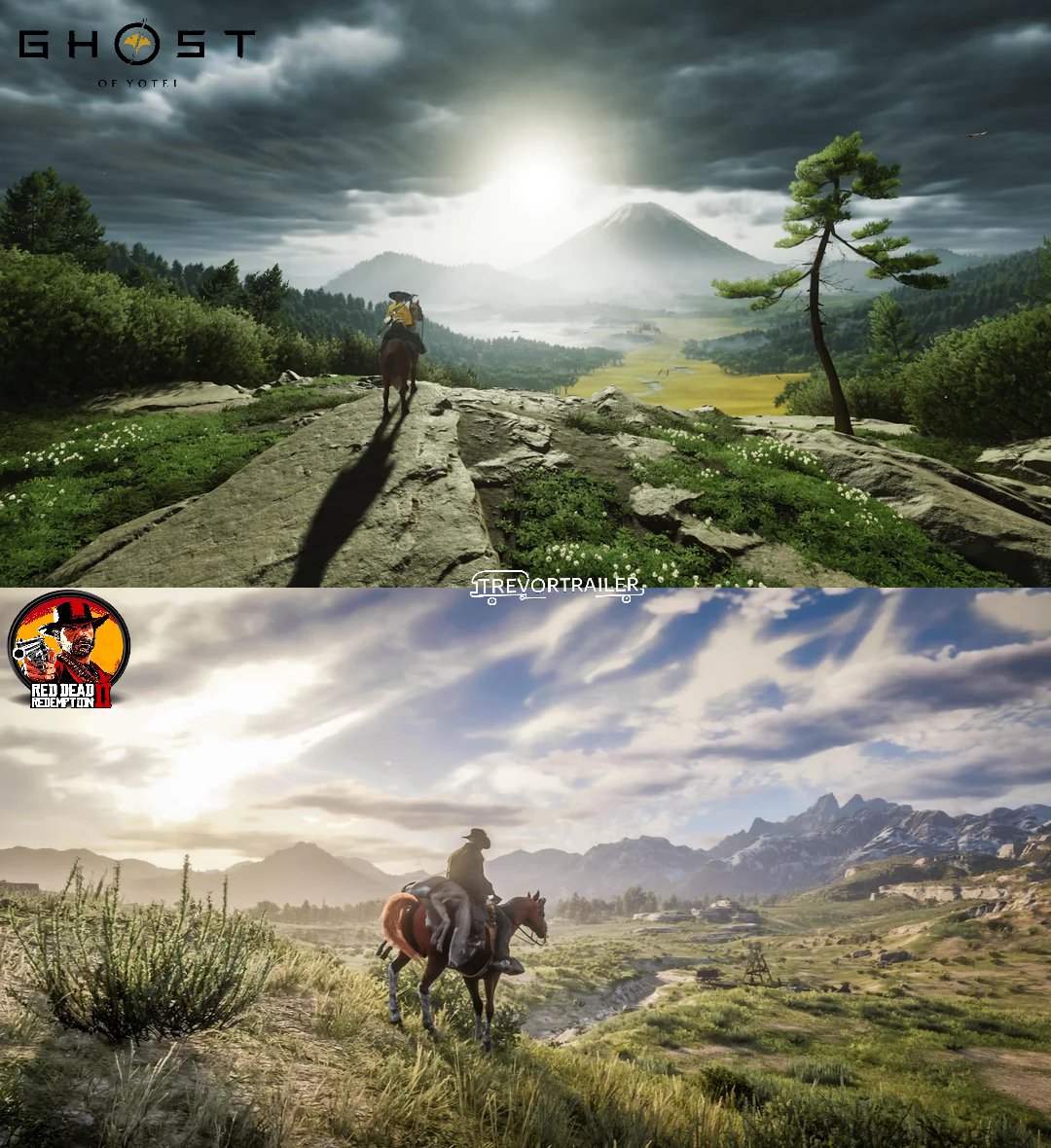 Ghost of Yotei (2025) VS Red Dead Redemption 2 (2018) 🥊