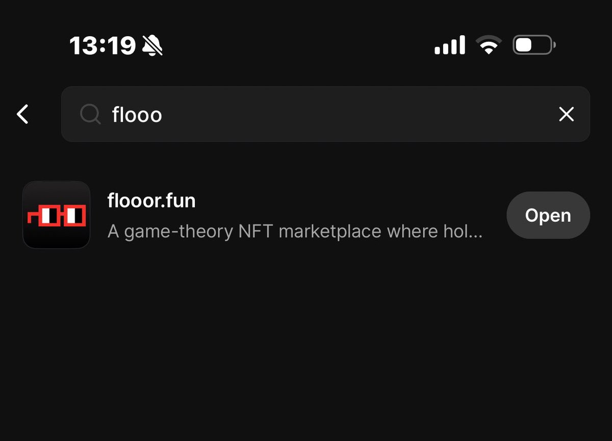 vrnouns's tweet image. OMG, flooor is available in @farcaster_xyz mini apps section right know. I hope we will be top 10 in finance asap. @base @jessepollak