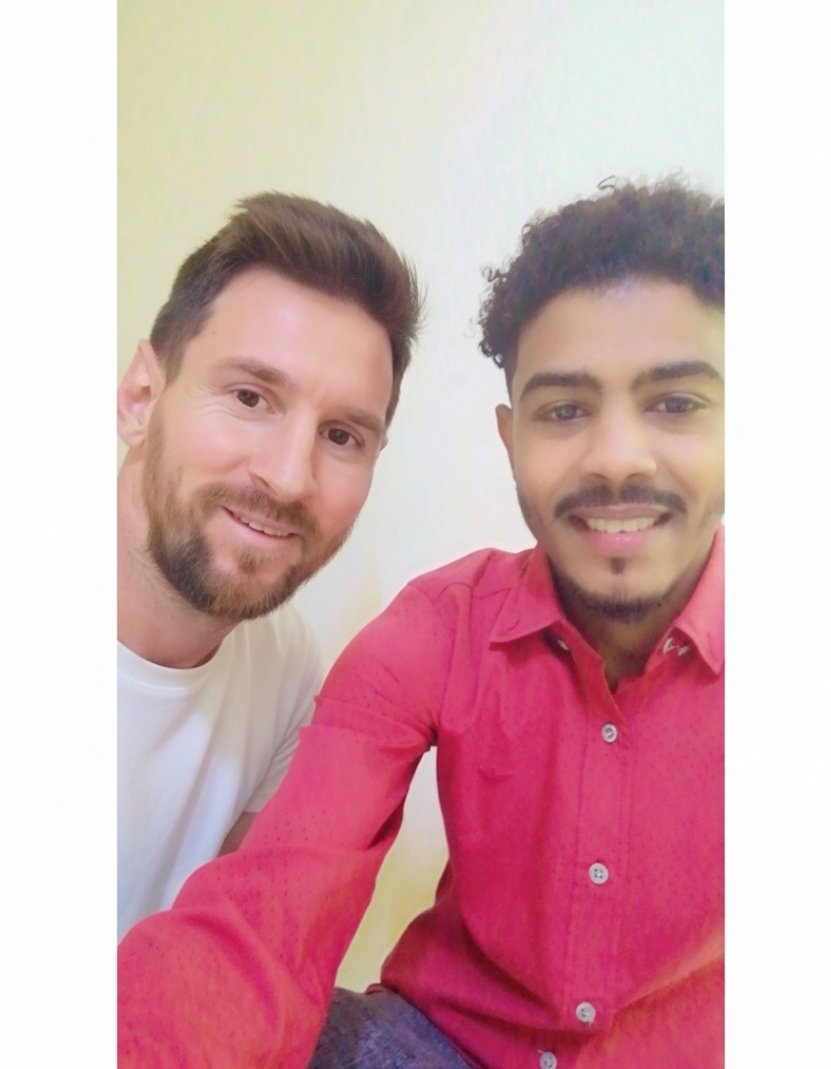 صورة مع الأفضل في التاريخ 👑 ❤️