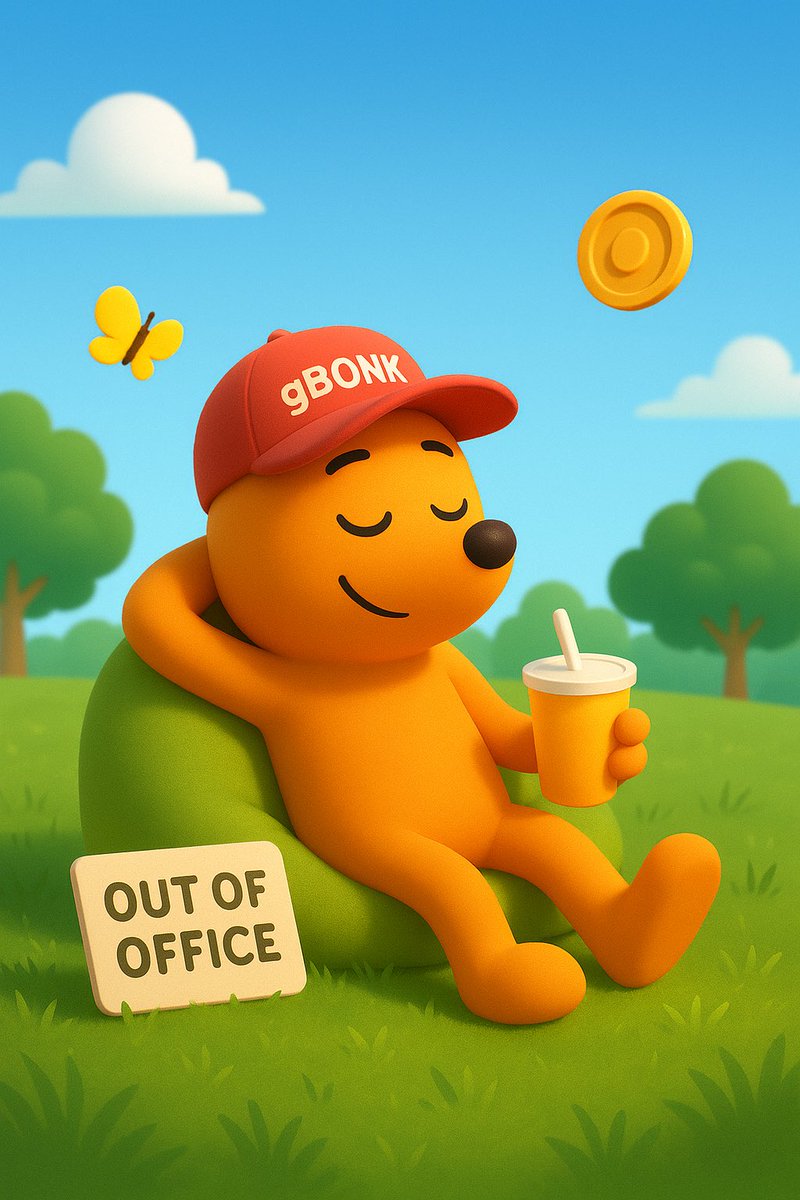 gBONK❗️❗️❗️

It’s the weekend intern wants you to chill and have a bliss weekend
 
Touch grass and relax your mind