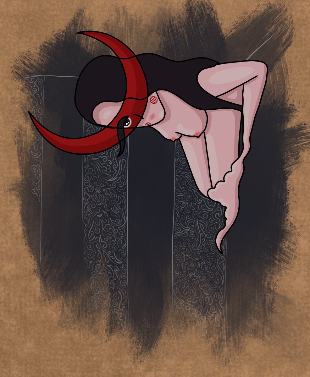 ShArezou's tweet photo. 🚨NEW Open Editon🚨

🔴Midnight Witch

--  hand-drawn --
--  0.66 tez  --

#Midnight #Painting #CreepyCanvas #hand_drawn
#midnightmass 

🖇️https://t.co/iJE6t7itmR https://t.co/sR84SDog0B