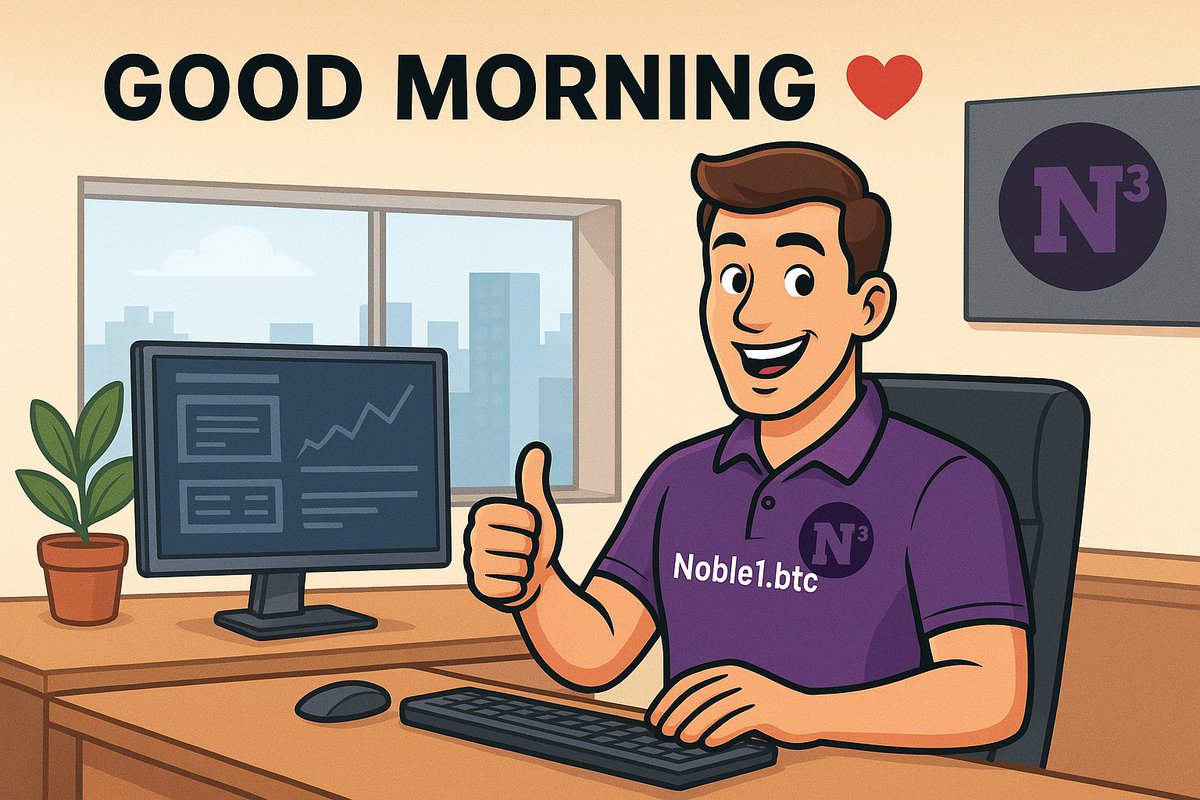 noble_MetaX's tweet image. Gym session ✅
Coffee ☕️ ✅
Charts and blockchain calls next 💻
The hustle continues  building wealth through crypto, forex, and Web3 innovation.

Stay focused. Stay consistent.

#CryptoTrader #ForexLife #Web3Builder #Noble1btc