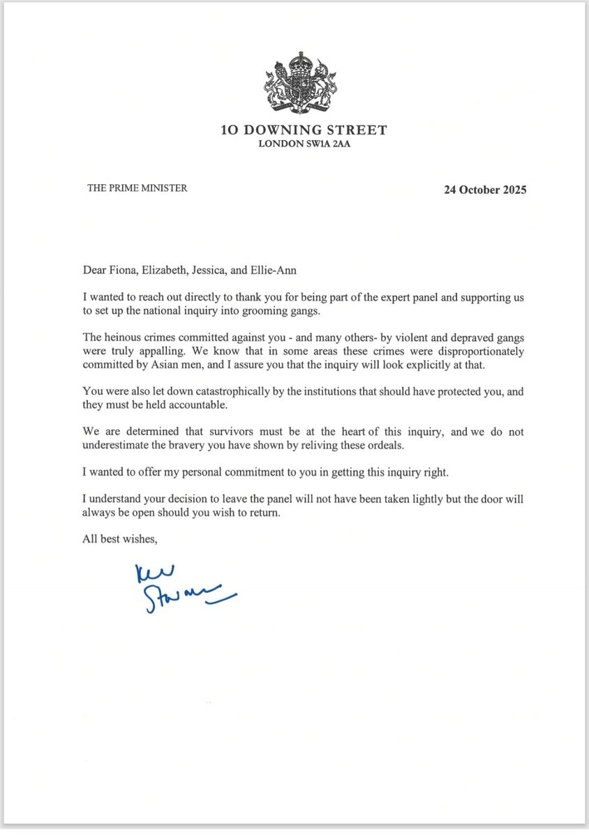 snatched1400's tweet image. Letter off kier starmer, no sign of doing the right thing - just the same old same old. Making a mockery of survivors and saying things he always does. Action is needed, not half-hearted words.