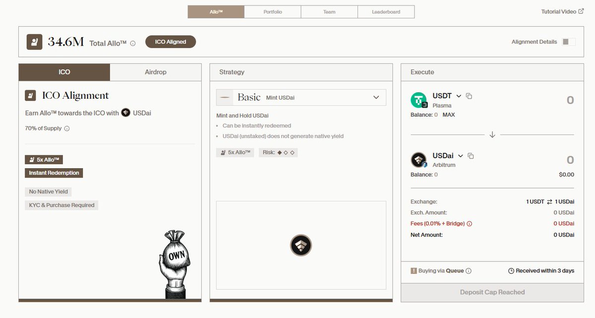 pinkkbuny's tweet image. I’m continuing to farm @USDai_Official  points 🐰
And I’m ready to deposit even more USDC in the next cap opening. If you still haven’t joined, don’t be late USDai is backed by @yzilabs 
You can use Pendle btw
Join here: app.usd.ai/i/tkc7k