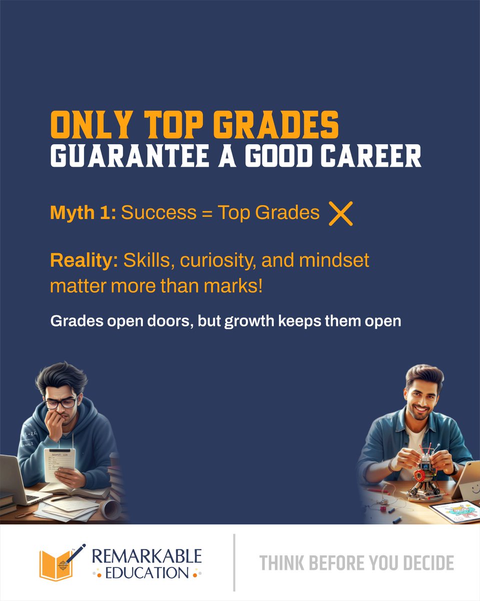 Remarkable2016's tweet image. Your career shapes your future — think before you choose.
#CareerGuidance #PsychometricAnalysis #StudentSuccess #YouthEmpowerment #CareerCounselling
@AshwiniVaishnaw 
@narendramodi
@startupindia
@investindiaofficial
@earning_real 
@nsdcindiaofficial
@meaindia1 
@Ra_THORe