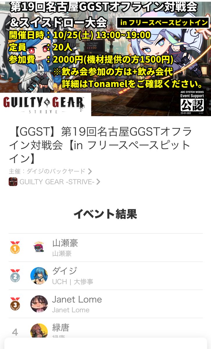 yamase_gou's tweet image. ルーシー1キャラで優勝しました！！　

ひょっとしてオフで優勝したルーシーは初めてでは？？