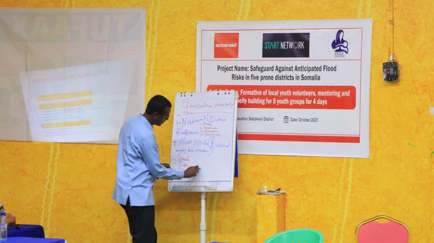 #SSWC, in partnership with #AAIS and with support from the #Start Network, has trained and mobilized youth volunteers in Beledweyne, Bulobarde &amp; Jowhar to protect riverine communities from anticipated flood risks.
Empowered youth, safer communities!
#FloodPreparedness