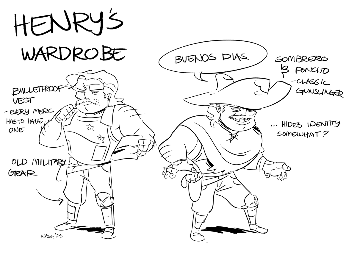 Poncho and Sombrero

Trying to balance the Wild West with the post-apocalypse.

#art #ocart #postapocalyptic #downwinders #henrydownwinders #conceptart