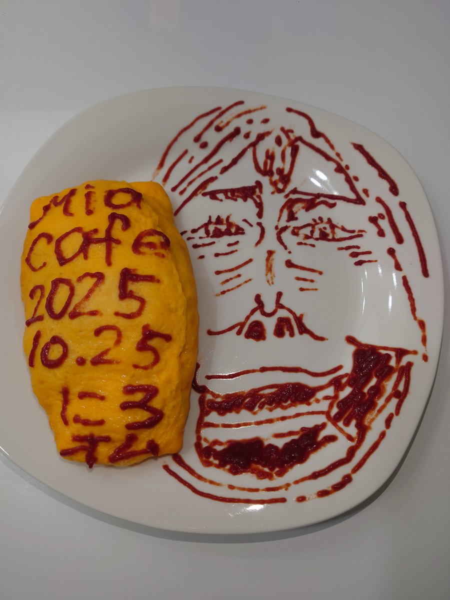 offshoreranikai's tweet photo. 久しぶりのミアカフェなう
ニロさんがガチヤヴァリアルな奇行���を描いてくれたよ https://t.co/zDuiwo2F3h