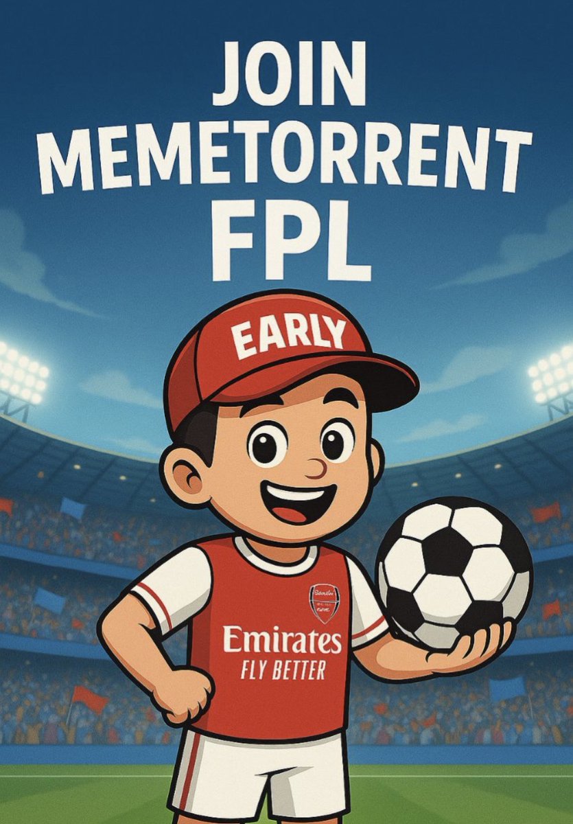 Are you a Football Lover or Take Part in Fantasy Leagues? ⚽️

The @MemeTorrent Fantasy Premier League is in full swing and you don’t want to miss out on the action! 👀

Each month, we crown Managers of the Month with BIG rewards, bragging rights, and leaderboard glory up for